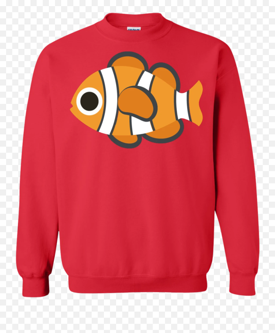 Nemo Fish Emoji Sweatshirt - Sweater,Man Fish Emoji