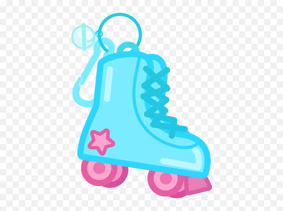 Charm - Ing Retro 80u0027s Plastic Charms By Pete Ellison Illustration Emoji,Roller Skate Emoji