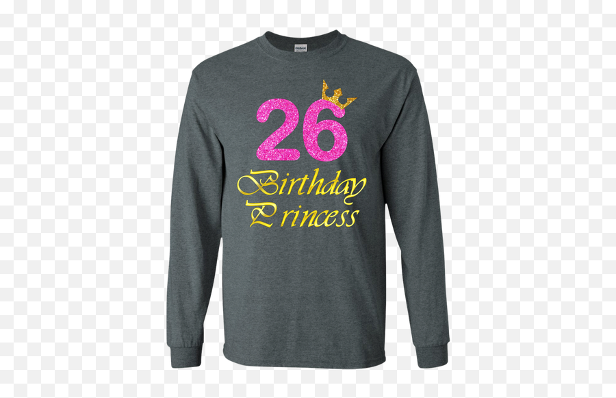 26 Years Old Birthday Princess Girl Shirt 26th Birthday Pink Emoji,Emoji Tshirts