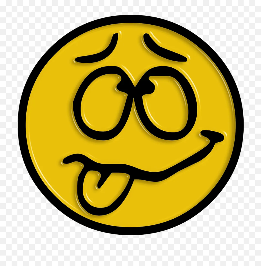 Emoji Tongue Out Face - Symbol Of Stupidity,Abs Emoji