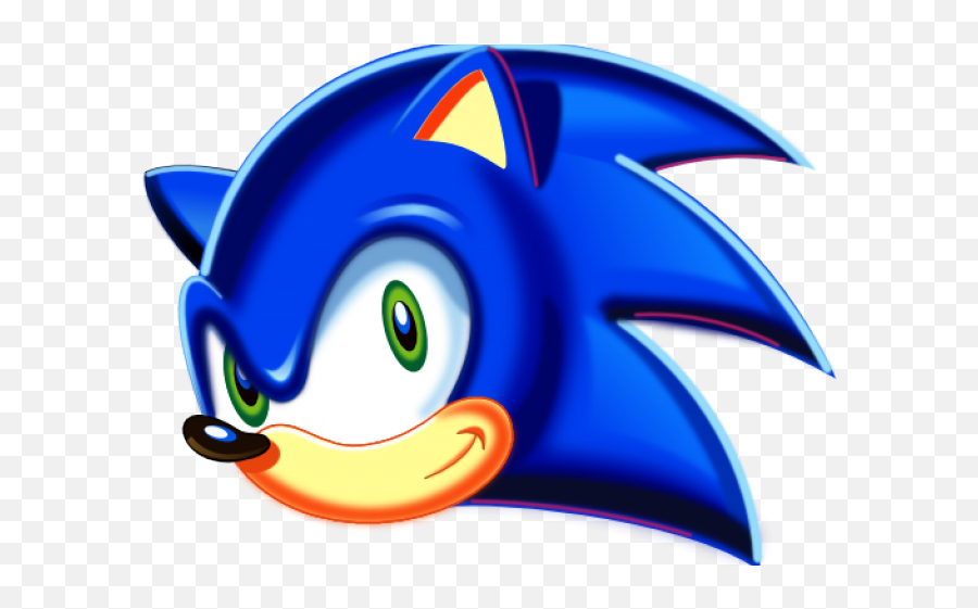 Sonic The Hedgehog Clipart Face - Sonic The Hedgehog Head Sonic Clipart Emoji,Sonic The Hedgehog Emoji