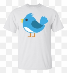 Download Blue Bird Emoji T - Spongebob Nike Shirt Logo