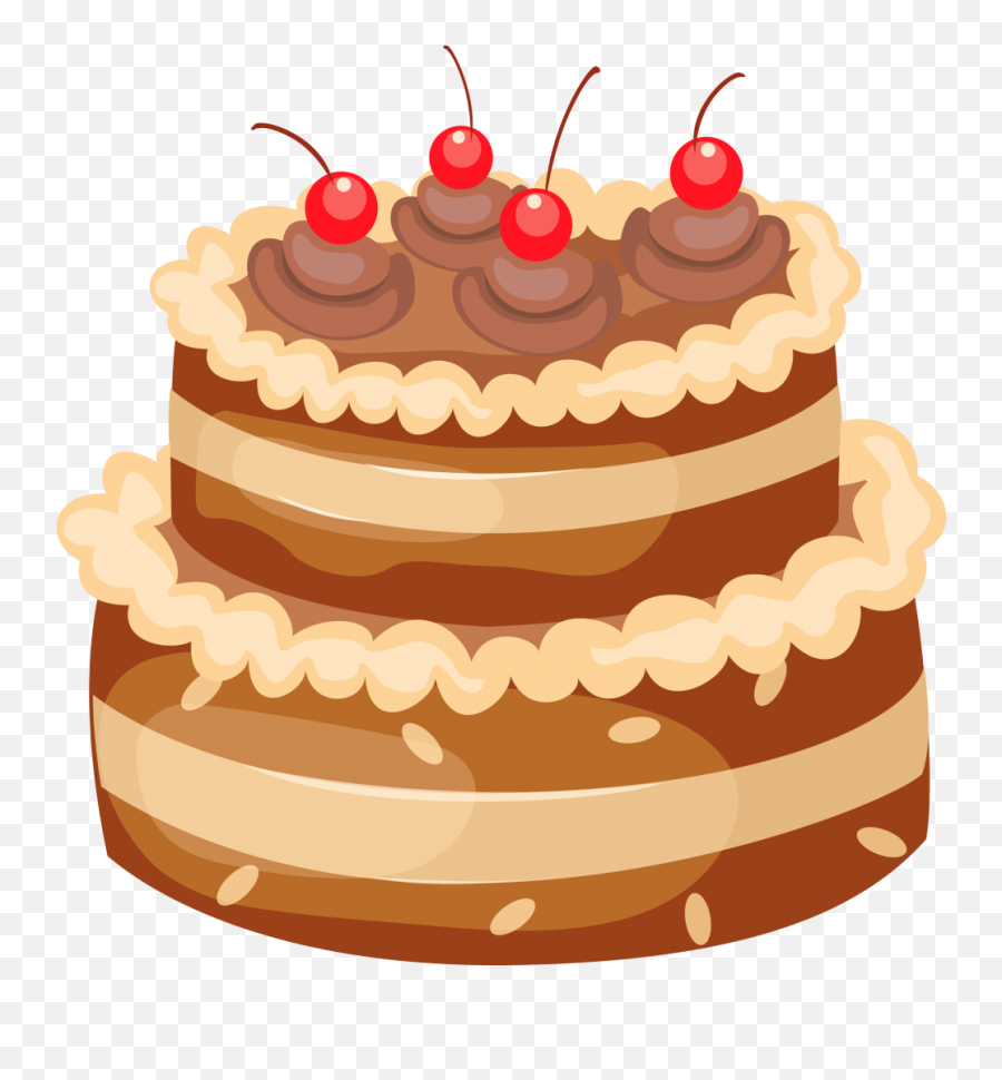 Cake Emoji - Transparent Background Cake Clip Art,Cake Emoji Transparent