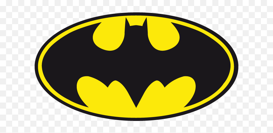 Batman Yellow Emoticon Smile Fictional - Symmetry In Graphic Design Emoji,Batman Emoji