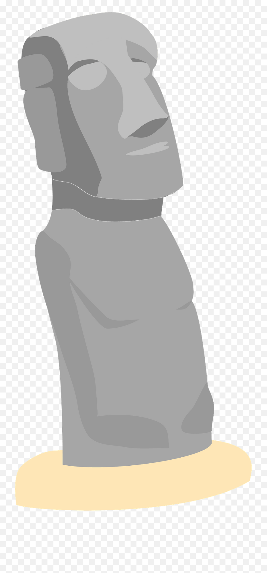 Moai Statue - For Women Emoji,Moyai Emoji