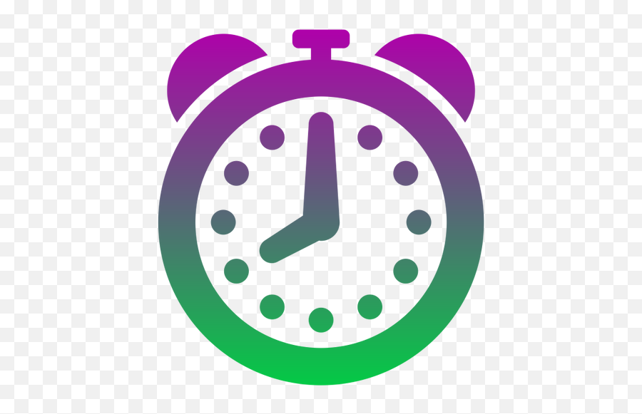 Colored Clock - Clipart Colorful Clock Emoji,Good Morning Emoticon