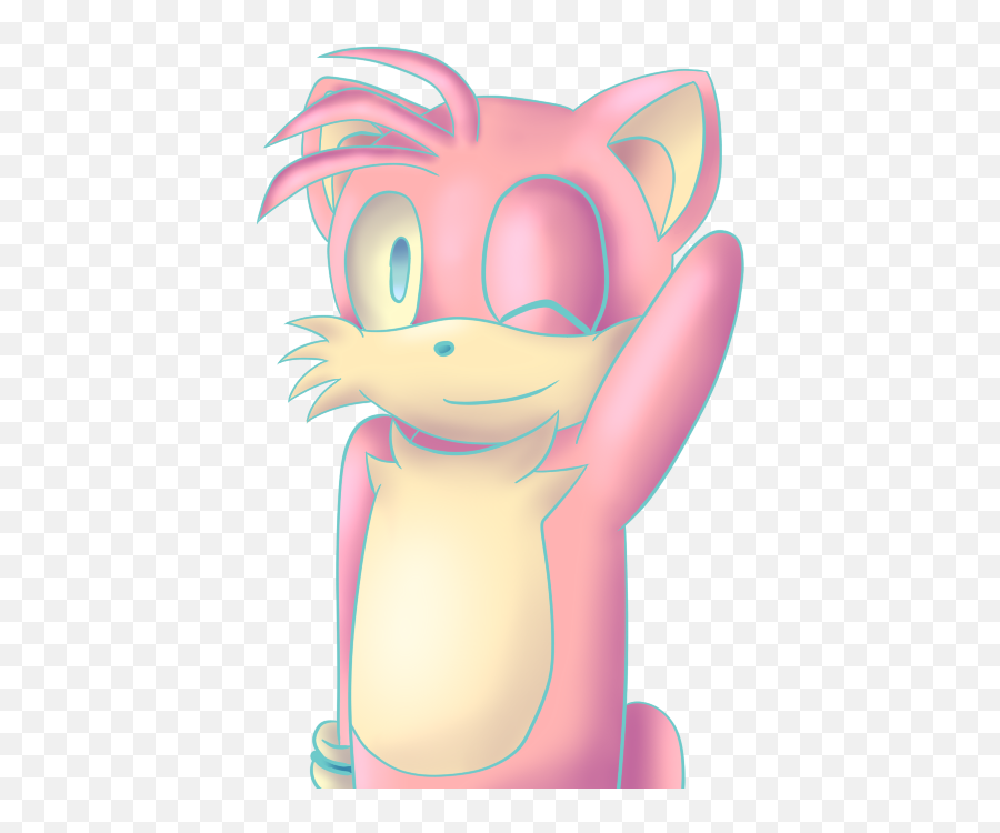 Tails Color Emoji Challenge - Cartoon,Palette Emoji