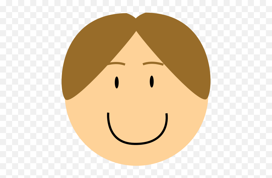 Cartoon Smiling Boy Head Vector Image - Clip Art Emoji,Piggy Emoticon