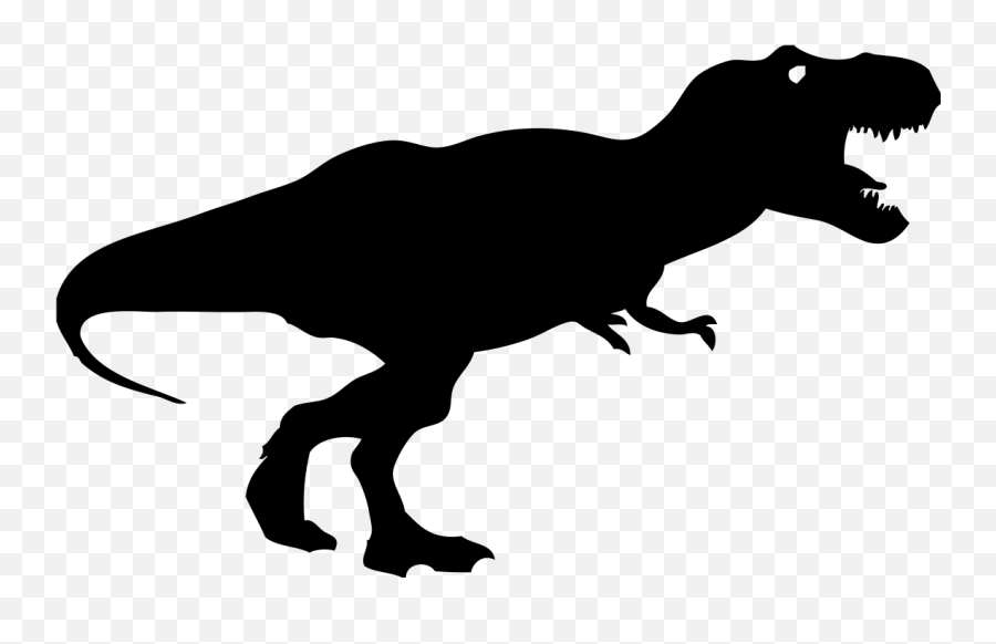 Dinosaur Triceratops Diplodocus - Jurassic World T Rex Silhouette Emoji,T-rex Emoji