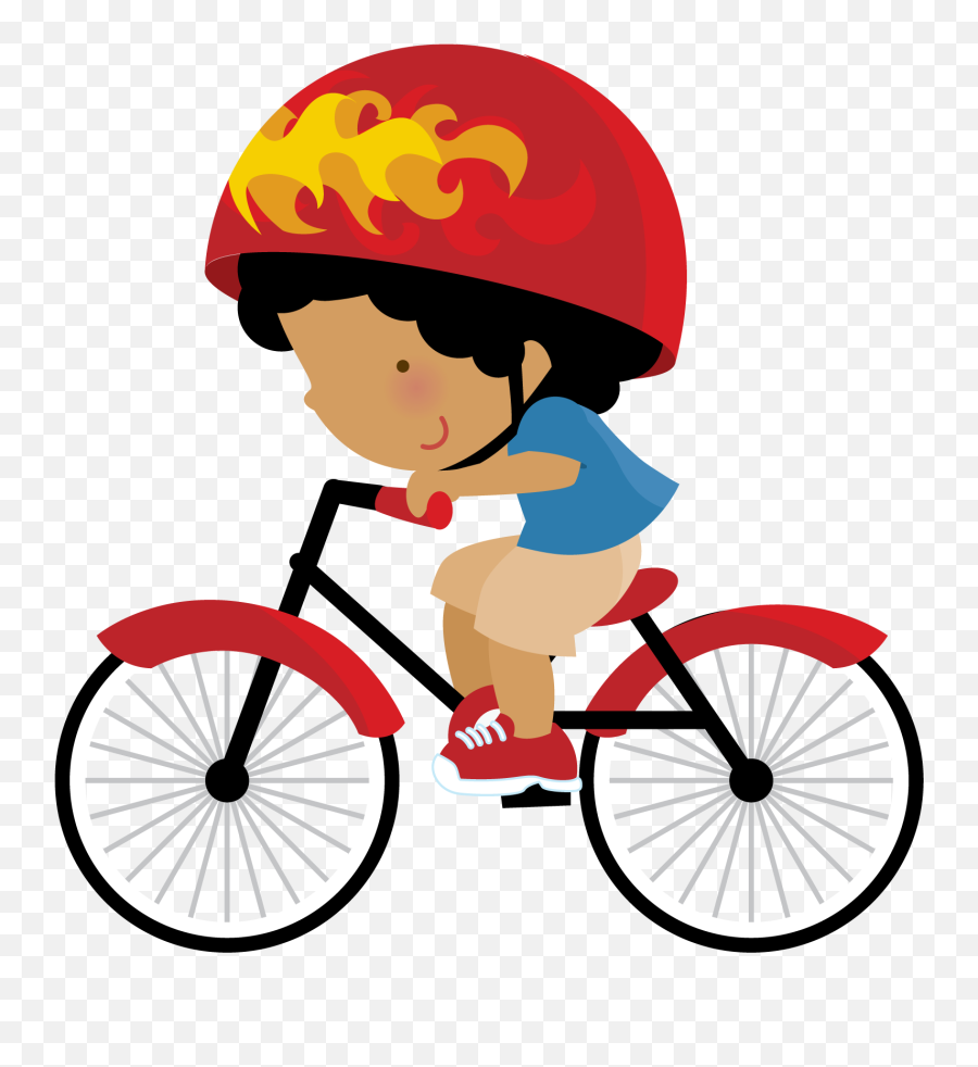 Cycle Clipart Baby Cycle Baby - Desenho De Menino Com Bicicleta Emoji,Cycling Emoji
