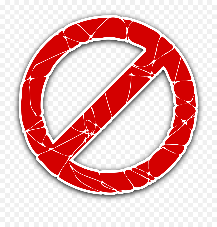 Prohibited Sign Transparent Png - Forbidden Sign Transparent Png Emoji,Prohibited Emoji