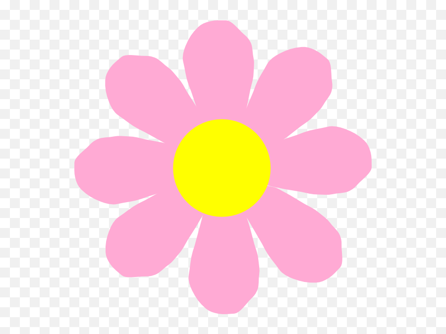 Pink Flower Vector Transparent Png - Purple Cartoon Flower Png Emoji,Flower Emoji Vector