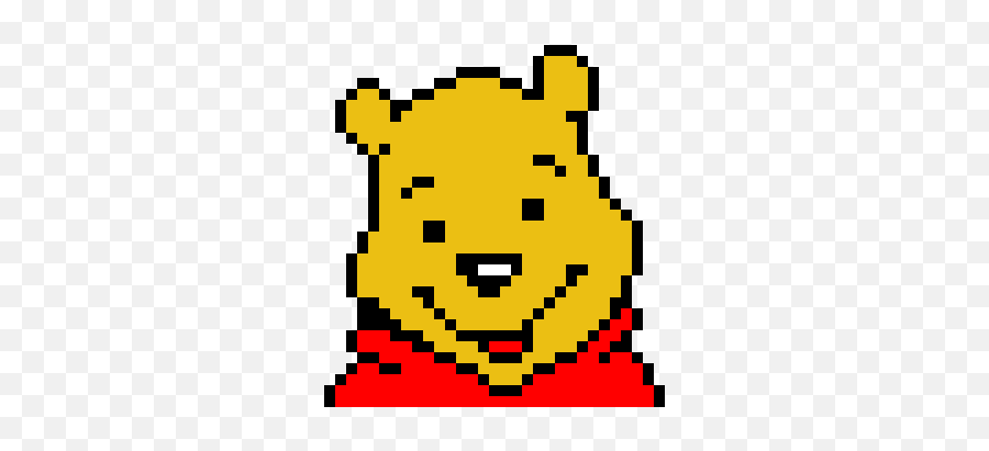 Pooh Bear Pixel Art Maker - Oklahoma City National Memorial Museum Emoji,Bear Emoticon
