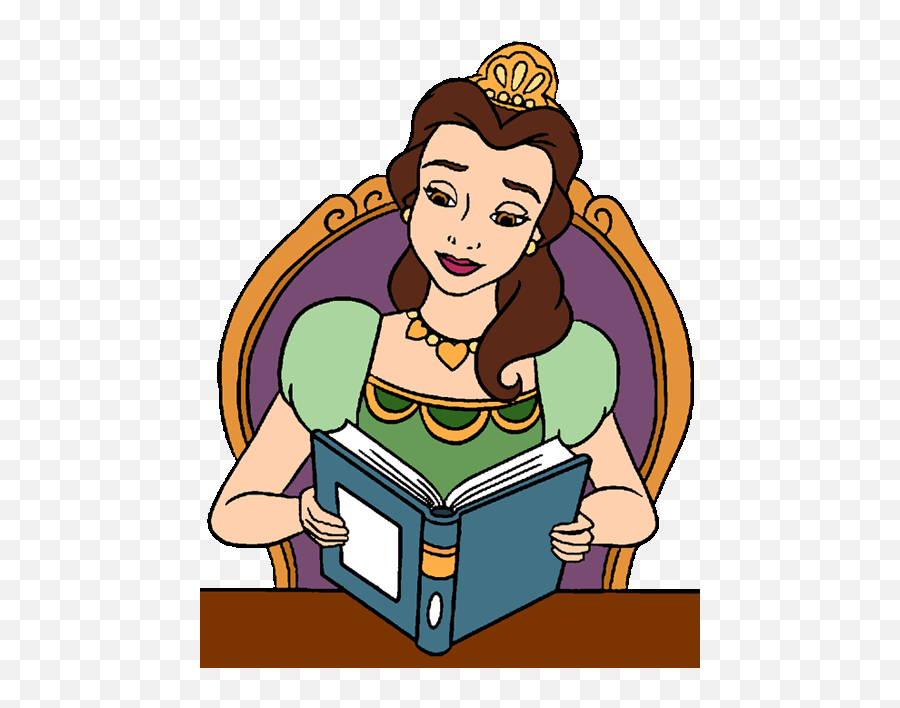Librarian Clipart Shushing Librarian Shushing Transparent - Princess Reading A Book Emoji,Shushing Emoji