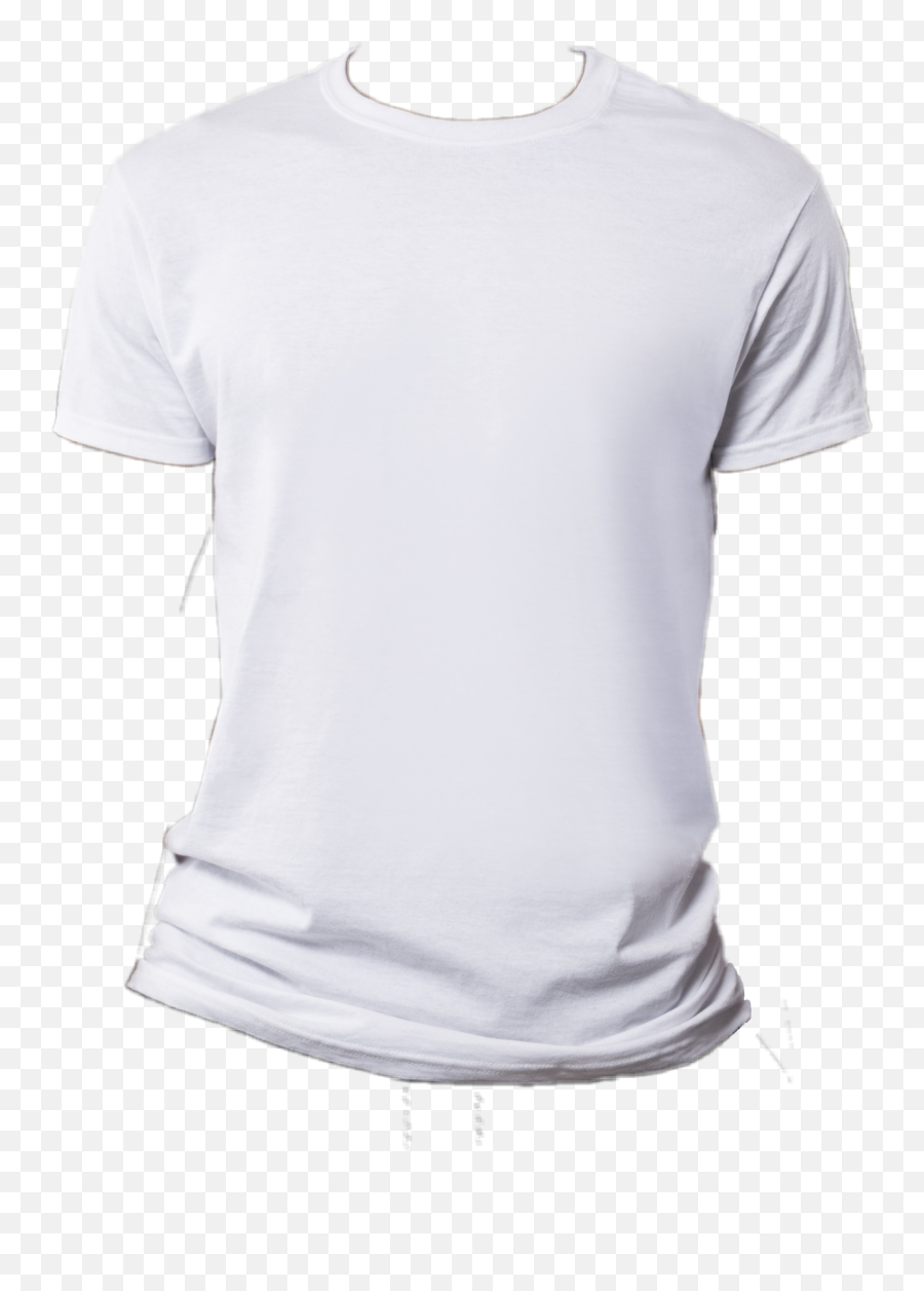 Popular And Trending Tshirt Stickers On Picsart - Plain White Tshirt Front Png Emoji,Emoji Tshirts