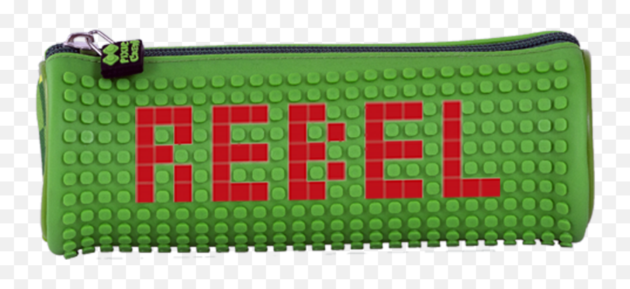 Pixie Crew Rounded Pencil Case Green - Sign Emoji,Emoji Pencil Case