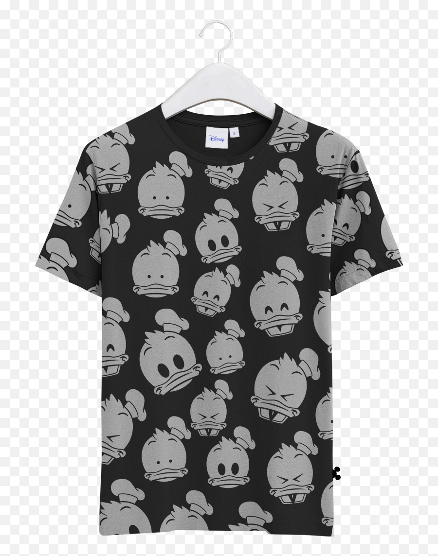 Disney Emoji Man Graphic T - Shirt Elephant,Donald Duck Emoji