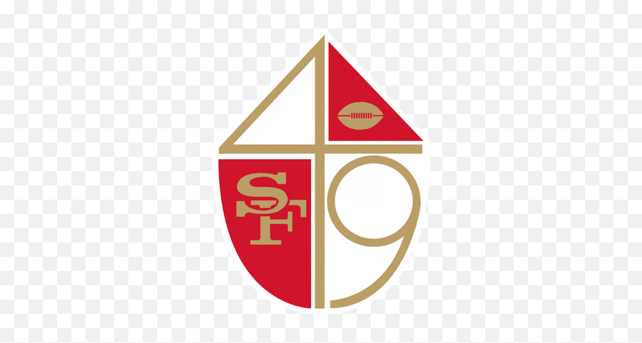 49ers Logo Throwback - San Francisco 49ers Vintage Logo Emoji,Throwback Emoji