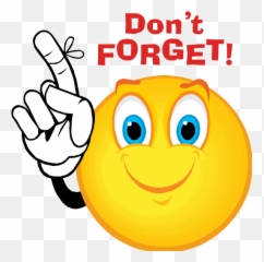 Pin - Don T Forget Emoji,Emojicons