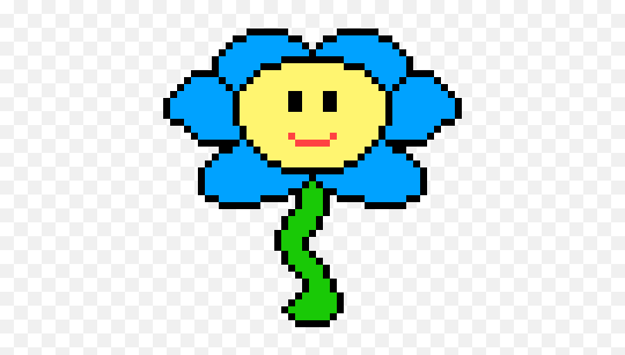 Mope Mope Flower Pixel Art Maker - Full Moon 8 Bit Emoji,Flower Emoticon