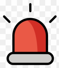 Police Car Light Emoji - Sirene