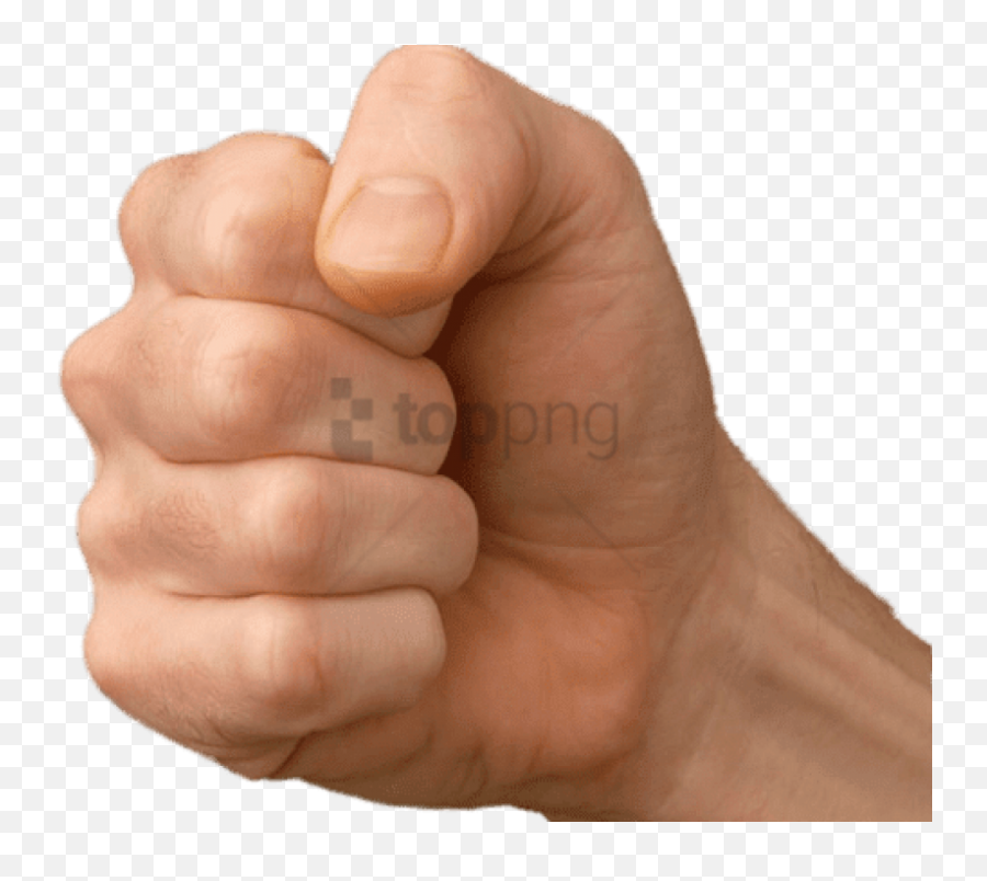 Clenched Fist Png Transparent Cartoon - Clenched Fist Png Emoji,Brown Fist Emoji