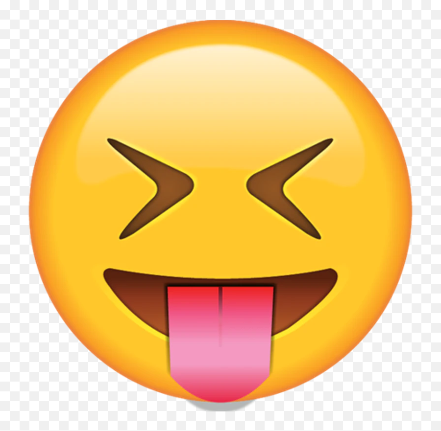 Is A Mirror - Tongue Wink Emoji Png,The Emoji Movie