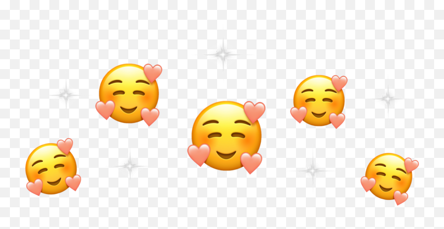 Bad First Heartcrown Star Sticker - Happy Emoji,Emoji P