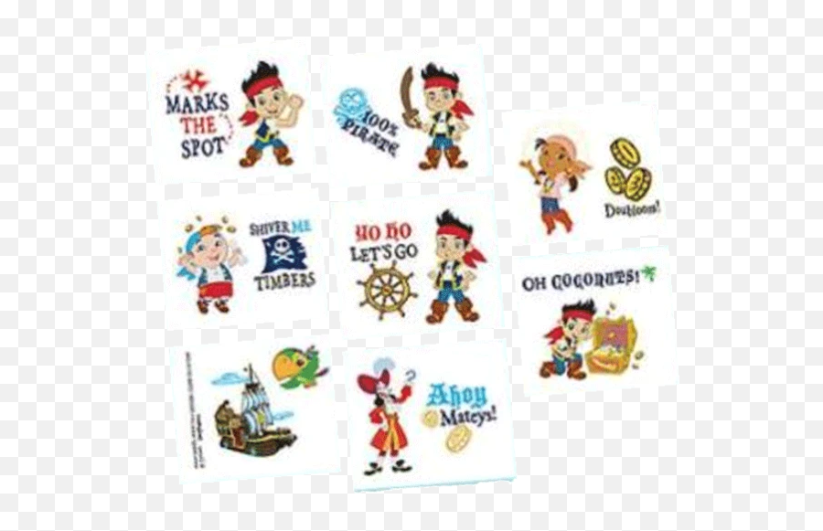 Jake And The Never Land Pirates Tattoos - Jake And The Neverland Pirates Emoji,Fishnet Emoji