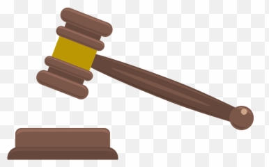 Gavel Clipart - Solid Emoji
