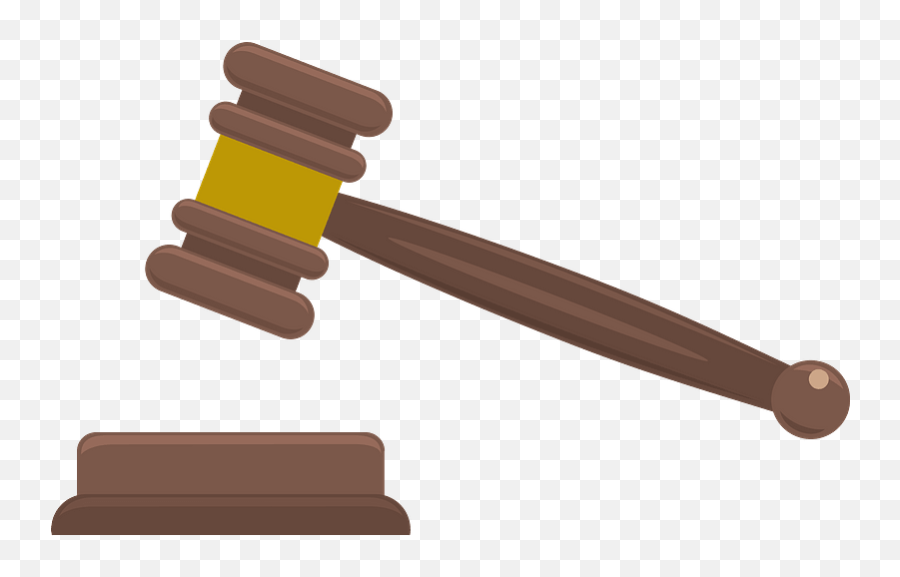 Gavel Clipart - Solid Emoji,Mallet Emoji