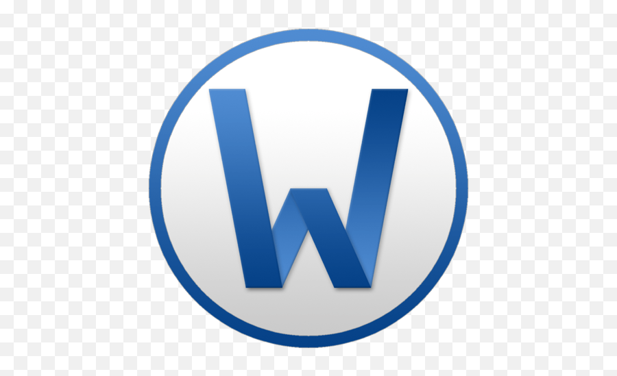 Word Circle Icon - Icon Emoji,Microsoft Word Emoji