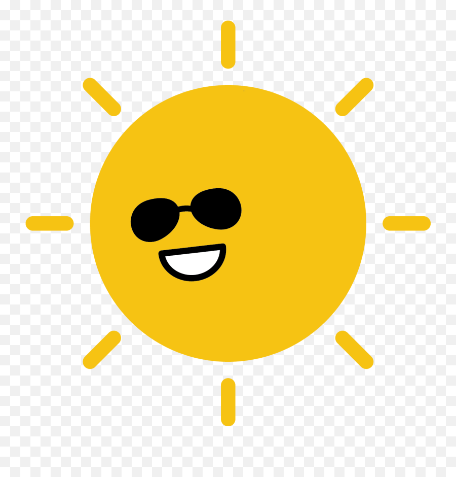 Happy Summer Friday Favorites - Orange Sun Clip Art Emoji,Happy Dance Emoticon