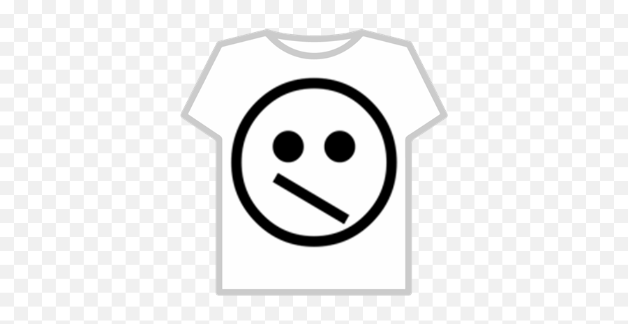 Skeptical Face Emoticon Sad T Shirt Roblox Emoji Skeptical Emoticon Free Transparent Emoji Emojipng Com - skeptic roblox face