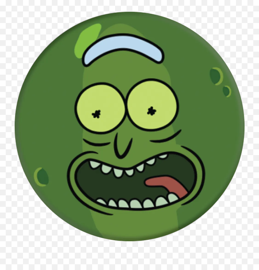Nearly 60 New And Products - Simple Rick And Morty Painting Emoji,Pickle Emoticon