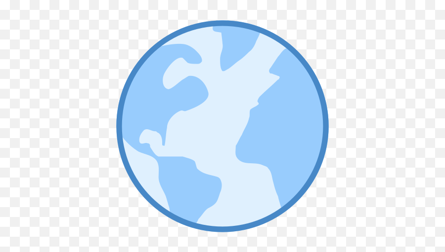 Globe Icon - Circle Emoji,Emoji Globe