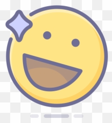 Emoji Emoticon Happy Smiley Free Icon Of Emotion - Clipart Transparent Background