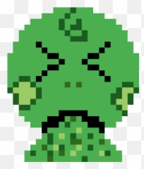 E - Pixel Art Youtube Logo Emoji,Throw Up Emoji