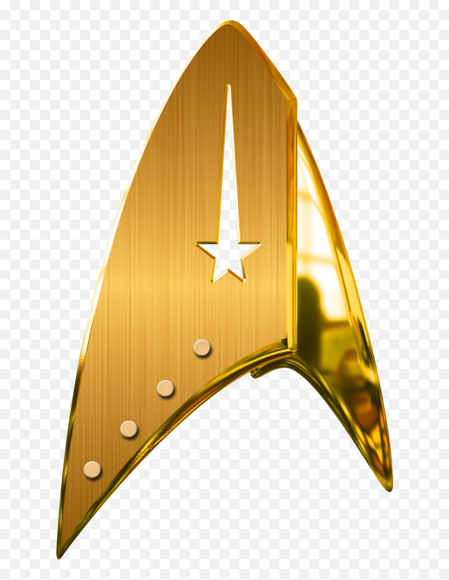 Star Trek Badge Transparent Png - Star Trek Discovery Command Badge Emoji,Star Trek Enterprise Emoji