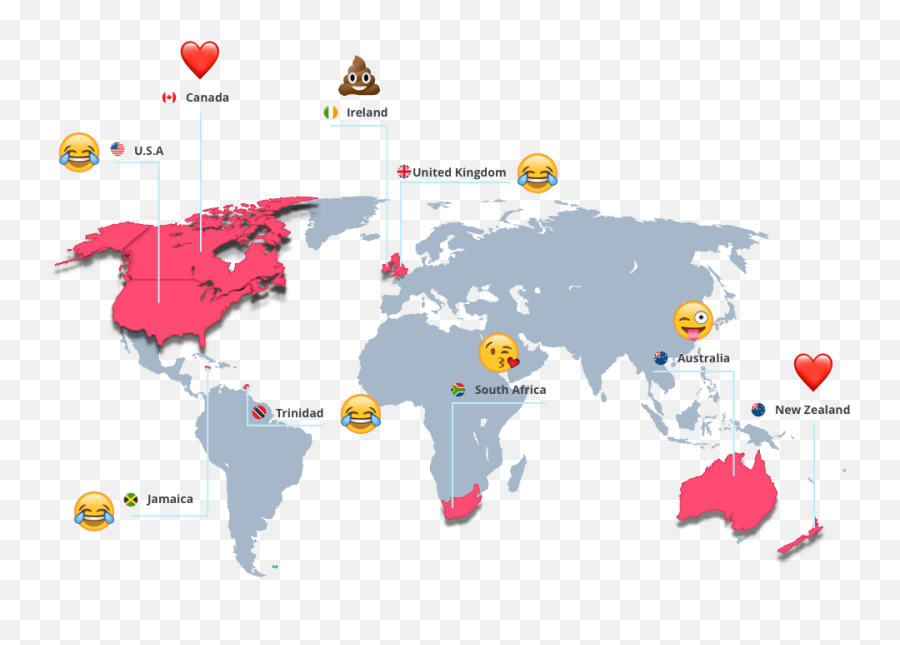 Each Country - Barclays In The World Emoji,Map Emoji