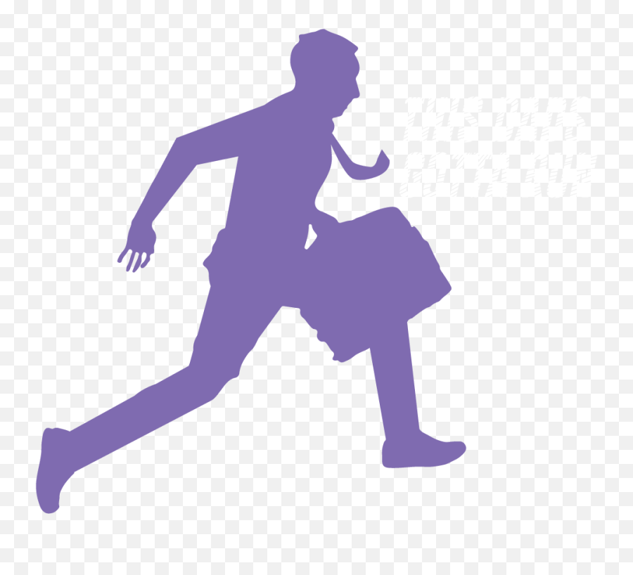 Dads Gotta Run - Running Man A Suit Outline Emoji,Briefcase Emoji