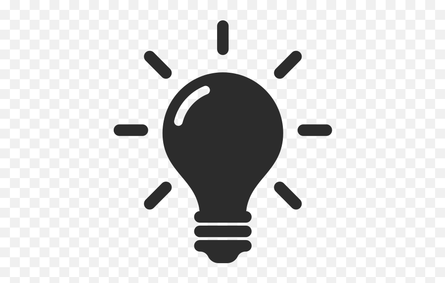 Light Icon Png At Getdrawings - Vector Idea Icon Png Emoji,Sun Light Bulb Emoji