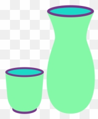 U 1 F 376 Sakebottleandcup - Vase Emoji,Vase Emoji