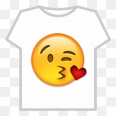 Kissy Face Emoji - Free Roblox Shirts