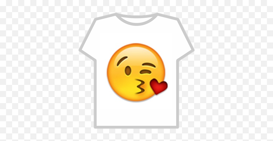 Kissy Face Emoji - Free Roblox Shirts,Kissie Face Emoji