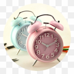 Alarmclock Alarm Clock Blueandpink Emoji,Alarm Clock Emoji