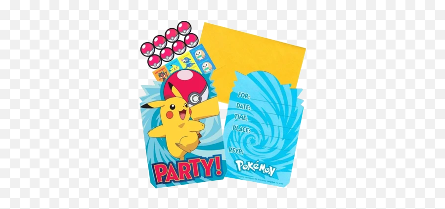 Pokemon Party Supplies U0026 Decorations Nz Just Party - Pokemon Go Emoji,Pokeball Emoji