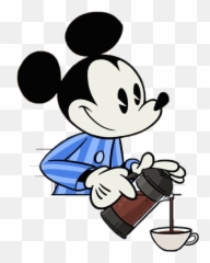 cartoon disney mickeymouse Sticker by nrggiulia83 - Wake Up Mickey Mouse Emoji