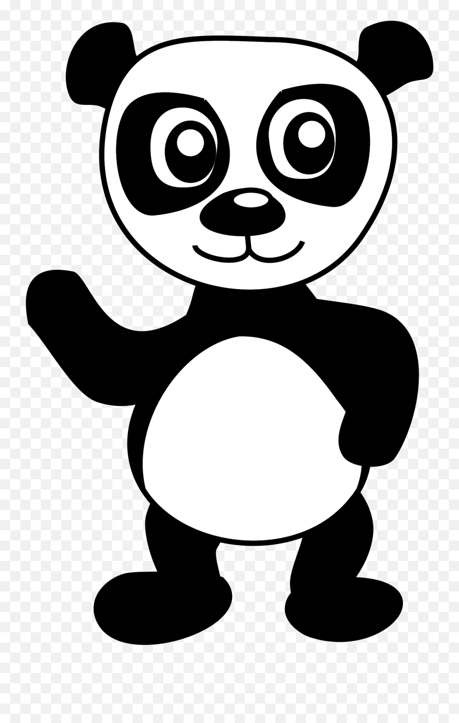 Panda Clipart Logo Panda Logo Transparent Free For Download - Panda Bear Clip Art Emoji,Red Panda Emoji
