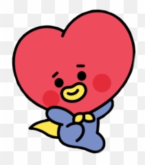 baby tata bt21 bts taehyung sticker Sticker jk - Bt21 Para Dibujar Emoji